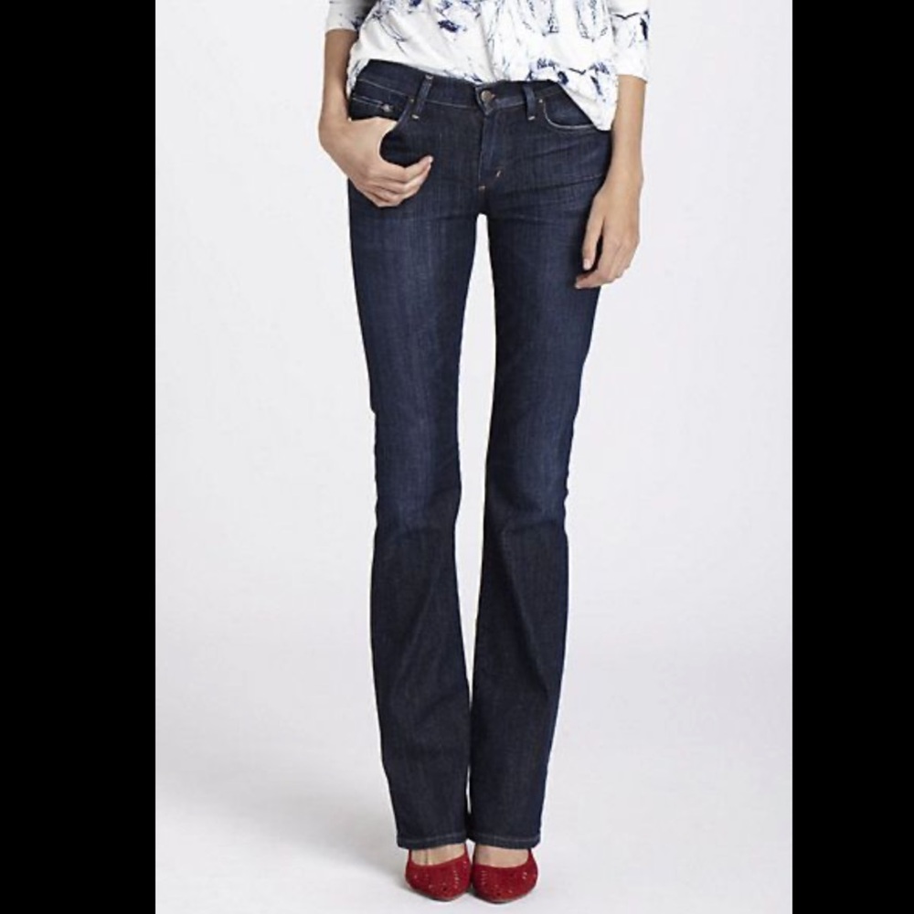 Citizens of humanity amber high rise boot cut jeans